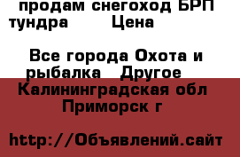 продам снегоход БРП тундра 550 › Цена ­ 450 000 - Все города Охота и рыбалка » Другое   . Калининградская обл.,Приморск г.